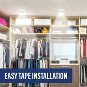 أضواء بيل وهاول عفريت تحت إضاءة مجلس الوزراء 3 حزمة لمبات Led مع جهاز التحكم عن بعد