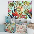 thumbnail image 2 of Designart ' VIntage Tropical Flowers II ' Tropical Canvas Wall Art Print, 2 of 4