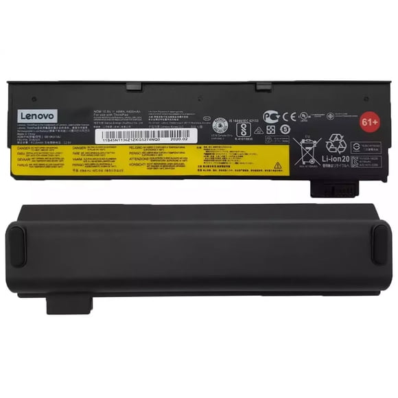 Genuine 01AV425 61+ 10.8V 48WH Battery Replacement for Lenovo ThinkPad T470 T480 T570 T580 A475 A485 P51S P52S 4X50M08810 01AV424 01AV452 SB10K97579 SB10K97580 SB10K97581 SB10K97597