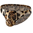 thumbnail image 2 of Nmnitkp Leopard Print Underwear Mens Boxer Briefs Low Rise Breathable Men Trunks Shorts Soft and Skin Friendly Underpants Wear-Resistant and Elastic Briefs Brown #02,XL, 2 of 5