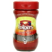Folgers Classic Roast Instant Coffee Crystals, 3 Ounces - CASE OF 12
