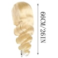 thumbnail image 3 of Komiseup Gold Lace Front Wigs Human Hair Body Wave Wigs Lace Front Wigs Human Hair Pre Plucked with Baby Hair T part Brazilian Virgin Human Hair Wigs for Women, 3 of 7