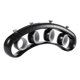 thumbnail image 4 of Guitarra Ejercitador de dedos Mano Muñeca Entrenador de bolas tónico Ejercitador de tensión Accesorios de instrumentos musicales para guitarra Bajo Uk Negro Soledad Entrenador de dedos, 4 of 10
