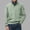Green, variant on Mens Quarter-Zip Pullover Sweater Half Stand Up Collar Long Sleeve Sweatshirts Casual Dress Sweater Polo Shirt Workout Golf Outdoor Gym Shirts Tops