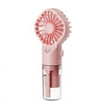 thumbnail image 4 of New Handheld Mist Fan - Portable Mini Rechargeable Fan with Humidifying Spray, Perfect Gift, 4 of 5