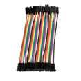 thumbnail image 4 of Jumper Wire Cable, 10cm/3.94Inch Jumper Wires, Portable Design Electric Board For Repair Breadboards Construction, 4 of 8