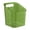 Green, variant on 1 Pc Storage Organizer Bins Wall Mounted Shower Caddy, Bathroom shelves Stackable Clear Plastic Toothbrush Holder Adhesive Hanging Bin for Bathroom, Kitchen, Cabinet, 3.85x3.77x4.33 Inch, Gray