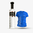 thumbnail image 1 of Tequila Taddel Cristalino 750ml Playera Taddel, 1 of 1