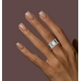 thumbnail image 2 of Posh Tech 2-Pack Sterling Silver Smart Ring Stack — Size 6, 2 of 2