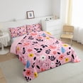 thumbnail image 3 of Castle Fairy Adults Cartoon Flowers Twin Comforter Sets,Floral Bedding Set, 3 of 8