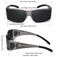 thumbnail image 2 of Gafas de Sol Polarizadas UV400 para Usar Sobre Lentes MEETSUN, 2 of 6
