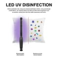 thumbnail image 3 of UV LED Work Light, Rechargeable UV Torches, Inspection Torch, Handheld Ultraviolet Stick for Home Supplies, Black, 3 of 5
