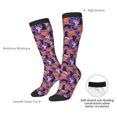thumbnail image 4 of Fotbe Halloween Black Cats Calcetas Divertidas Estampadas para Hombre y Mujer, Calcetas de Algodón hasta la Rodilla para Caminar, Correr, Enfermería y Embarazo, 4 of 6
