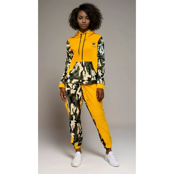 Color Block Fleece Sweatsuits (Women's)