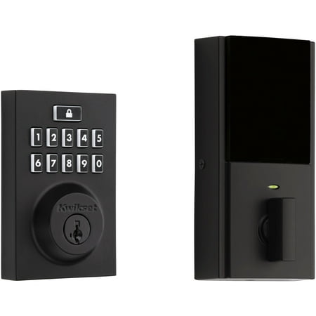 Kwikset 913Cnt-S Smartcode Contemporary Single Cylinder Touchpad Electronic Dead