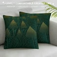 thumbnail image 3 of Nawypu  Christmas Throw Pillow Covers Dark Green Christmas Tree Pillow case Plush Faux Fur Soft Pillowcases Christmas Dec Square Holiday Cushion Case, 3 of 5