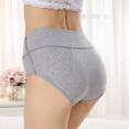 thumbnail image 4 of Women's High Waist Underwear Comfortable Plus Size Panties Soft Breathable Everyday, 4 of 4