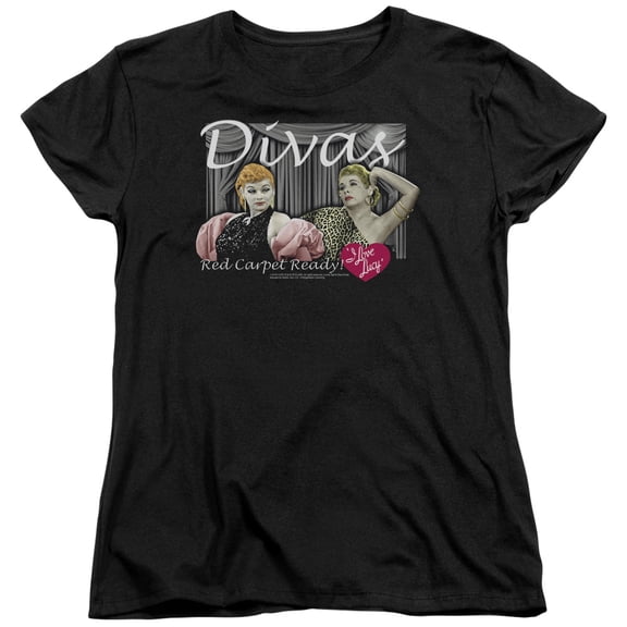 I Love Lucy - Divas - Women's Short Sleeve Shirt - X-Large