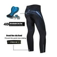thumbnail image 3 of Cycling Pants Men Padded Bike Riding Leggings Road Biking Tights Gray L, 3 of 7