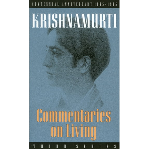 Pre-Owned Commentaries on Living: Third Series (Paperback) 0835604020 9780835604024