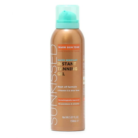 Sunkissed  Instant Tanning 5-ounce Gel for Warm Skin