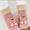 Pink, variant on Kiplyki Flash Shoes for Kids Soft Bottom Autumn and Winter Non-slip Children Plus Velvet Thick Warm Floor Shoes