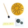 thumbnail image 2 of Worry Free Drum,Handpan Drum Professional Mini Note Worry Free Drum Empty Spirit Drum Extended Durability, 2 of 14
