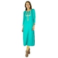 thumbnail image 3 of Phagun Indian Designer Bollywood Kurta Women Ethnic Kurti Casual Tunic Dress, 3 of 5