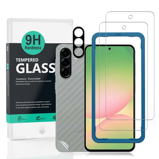 Protector de pantalla Ibywind para Samsung Galaxy A56 5G 6.7, paquete de 2