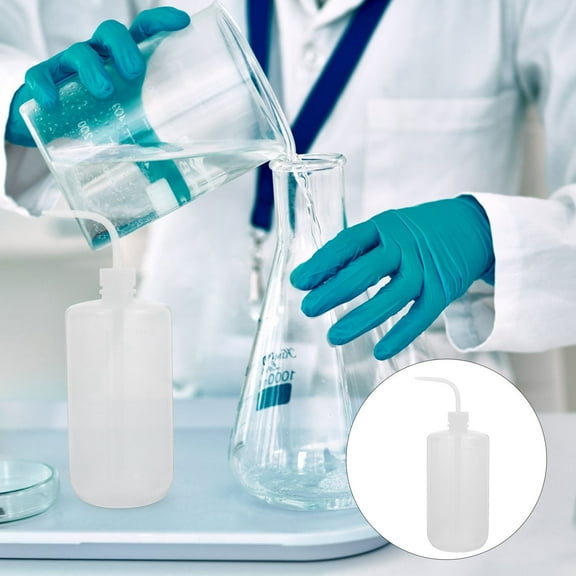 DRAFIDEEP Curved Mouth Plastic Squeeze Bottles for Precise Pouring 2Pcs