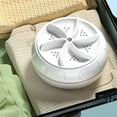 thumbnail image 3 of Mini Turbine Washing Machine Powerful Decontamination Large Capacity Washer for Travelling Business Trips Use, 3 of 8