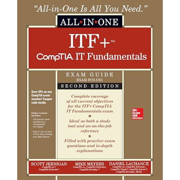 Pre-Owned Itf Comptia It Fundamentals All-In-One Exam Guide, Second Edition (Exam Fc0-U61) (Paperback) 1260441873 9781260441871