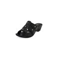 thumbnail image 1 of Sandalia Color Negro Corte De Piel Altura 4.5Cm Mundo Terra 030255, 1 of 3