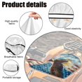 thumbnail image 6 of Uorisanigo ATV Seat Cover Non-Slip Seat Pad Cover Breathable Vintage US Flag Eagle Motorcycle Seats Covers Waterproof Polyester Material Protection Car Accessories, 6 of 7
