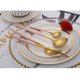 thumbnail image 1 of unbranded Tenedores Para Cena En Acero Inoxidable Con Simple Y Acabado Dorado Resistente, 1 of 8