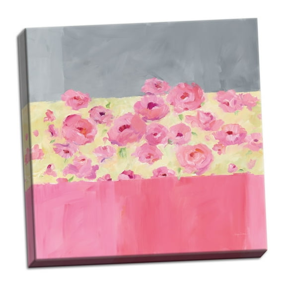 Gango Home Decor Contemporary Garden Walk by Avery Tillmon (Ready to Hang); One 12x12in Hand-Stretched Canvas