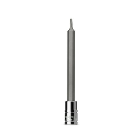UPC: 0886352305921 | Capri Tools Long T8 Star Bit Socket  1/4-Inch Drive