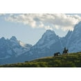 thumbnail image 3 of Dawson, Robert 14x11 Black Modern Framed Museum Art Print Titled - Into the Tetons, 3 of 5