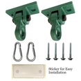 thumbnail image 2 of Colgador para columpios ABUSA, resistente, verde, 2273 kg de capacidad, paquete de 2, 2 of 7
