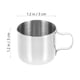 thumbnail image 3 of Jarra para espumar café con forma de flor, 2 unidades, guirnalda para café expreso, crema para leche con leche, de acero inoxidable, 3 of 6