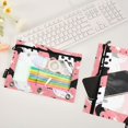 thumbnail image 4 of Ckdifva Ghosts Stars Pencil Pouch 3 Ring Zipper Pencil Case Binder Pockets Clear Top Cosmetic Bag 2 Pack, 4 of 6