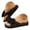 Black, variant on Dakaela Womens 3D Floral Sandals Non Slip Summer Dressy Thong Flip Flops Yoga Mat Comfortable Backless Walking Slides Slippers Size 6-10