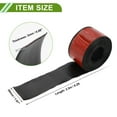 thumbnail image 5 of Unique Bargains Universal 8.2Ftx1.97In Car Side Skirts Protector Black 1 Pcs, 5 of 8