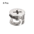 thumbnail image 3 of Cam Lock Nut for Furniture, 8 Pack 14.6x11.1mm Joint Connector Locking Nuts, 3 of 5