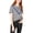 Grey - ltpasgry, variant on Carbon Copy Womens Pearl Stripe Embellished T-Shirt, Grey, Medium