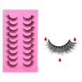 thumbnail image 1 of 5d False Eyelashes Large Volume, Thick And Curled Eyelashes Self-grafted R1z7, 1 of 8
