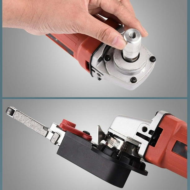 Drillpro haakse slijpmachine bandschuurmachine aangebouwd schuurband adapter voor 115 125 haakse slijper kopen? | Korting tot 40