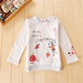 FOCUSNORM Baby Girls Clothing Tops Sweater + Jeans Trousers Outfit Set 2-7 Years