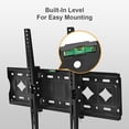 thumbnail image 3 of Support Mural Inclinable Robuste pour Téléviseur de 37 à 70 Pouces, Incurvé et à Écran Plat, Compatible VESA jusqu'à 600x400 mm et 121 Lb, Niveau Intégré, 3 of 7