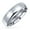 Silver-Tone, variant on Bling Jewelry Mens Plain Basic Dome 5MM Wedding Band Ring Comfort Fit Stainless Steel